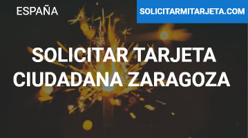 Solicitar Tarjeta ciudadana Zaragoza